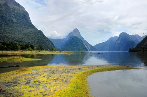 Lake and Mountain